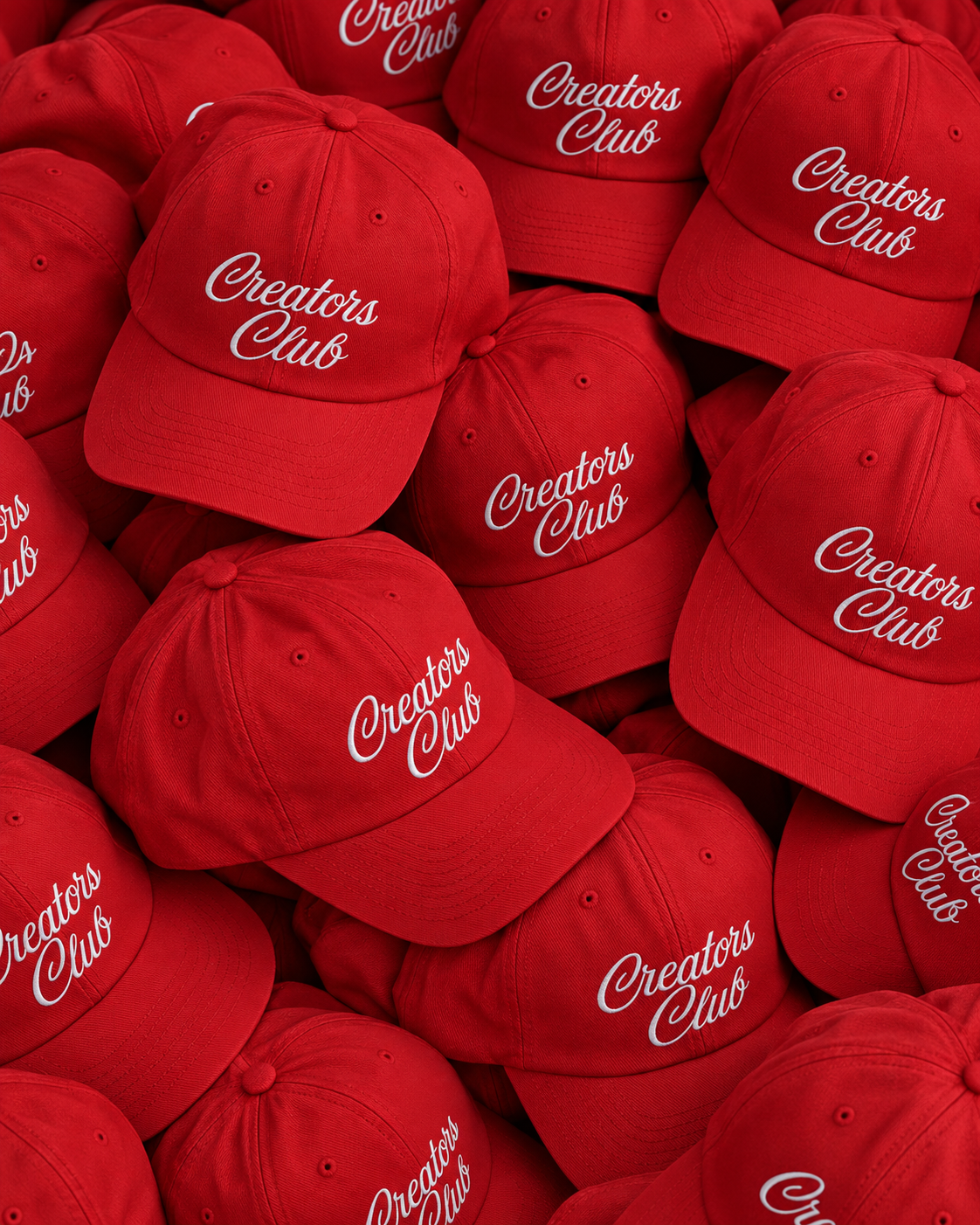 CREATORS CLUB CAP - PINK TEXT
