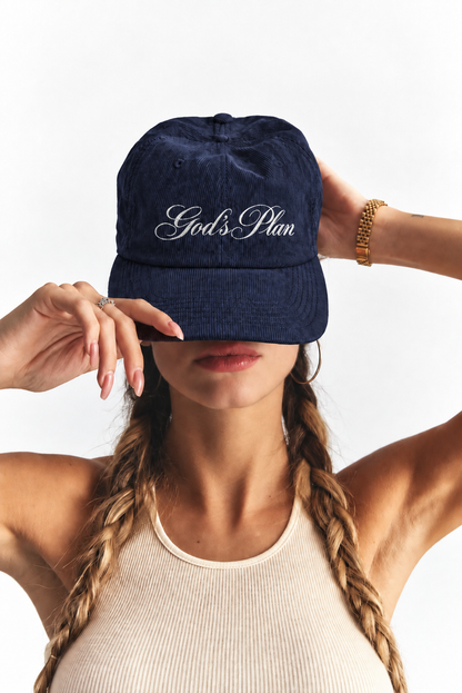 GODS PLAN - OCEAN CORDUROY HAT