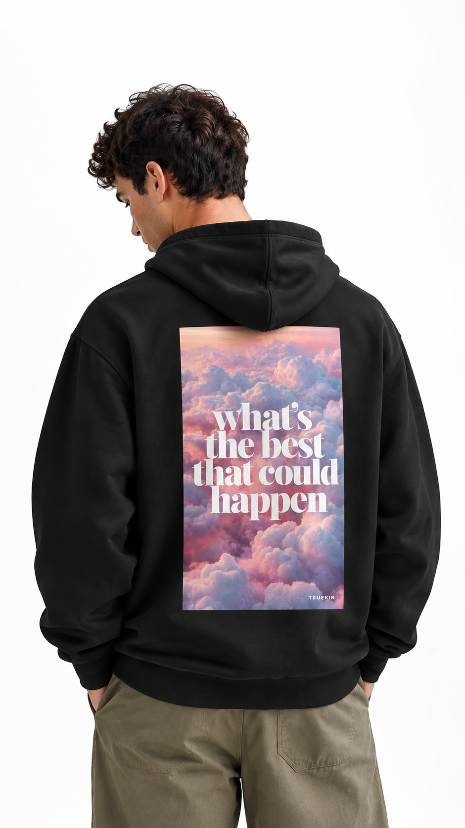 BEST COULD HAPPEN - BLACK UNISEX HOODIE