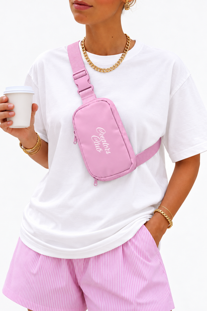 CREATORS CLUB - PINK SLING BAG